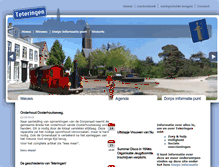 Tablet Screenshot of dorpsraadteteringen.nl